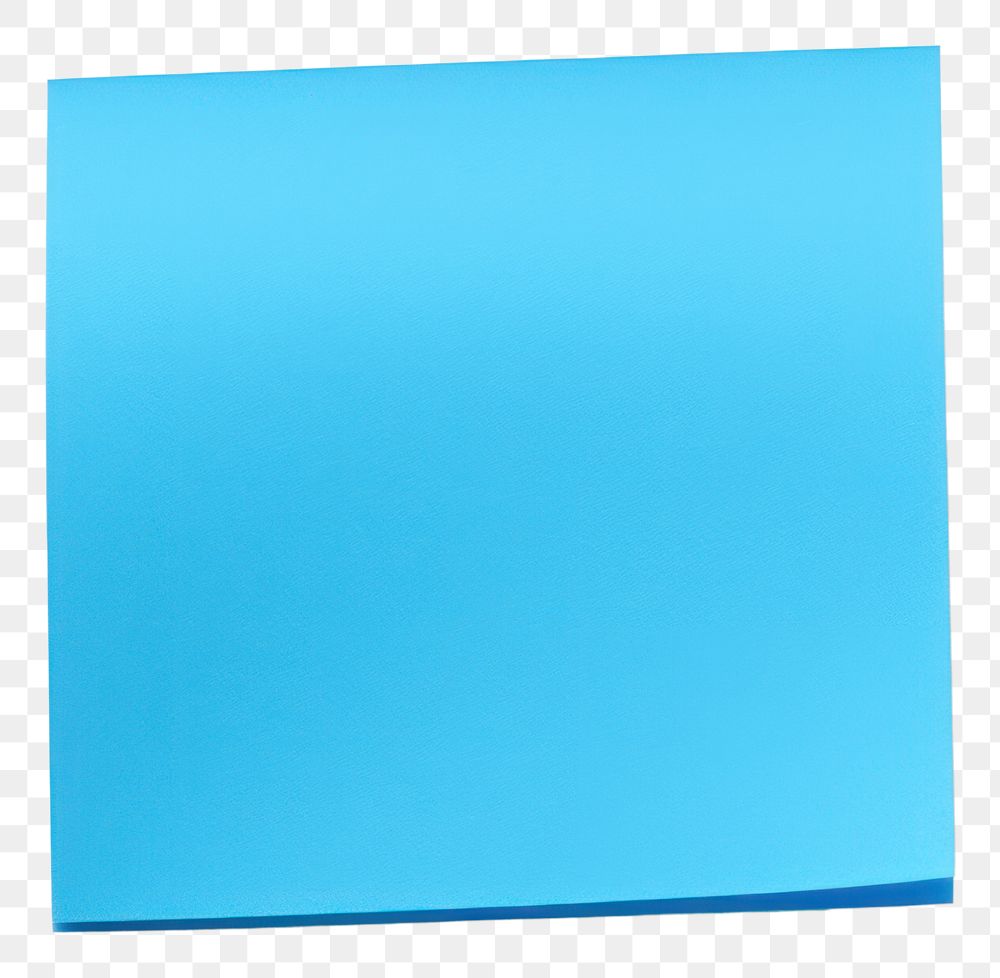 PNG Paper blue simplicity. 