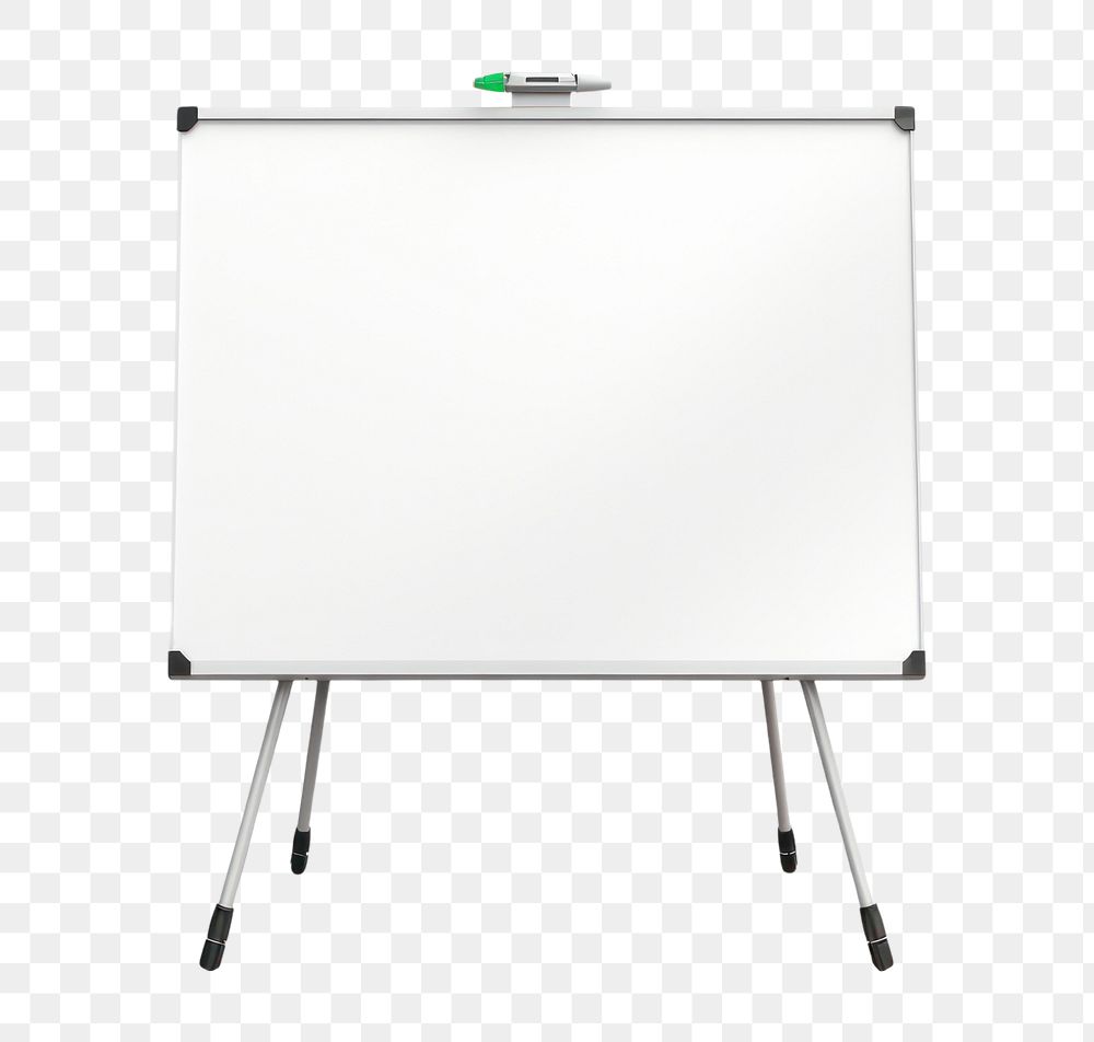 PNG  Whiteboard white background electronics absence. AI generated Image by rawpixel.