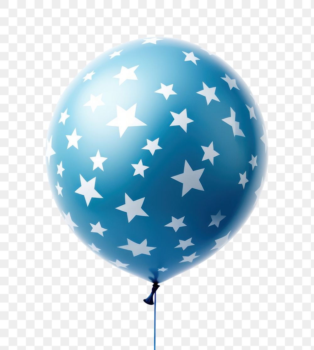 PNG Balloon blue celebration anniversary. AI generated Image by rawpixel.