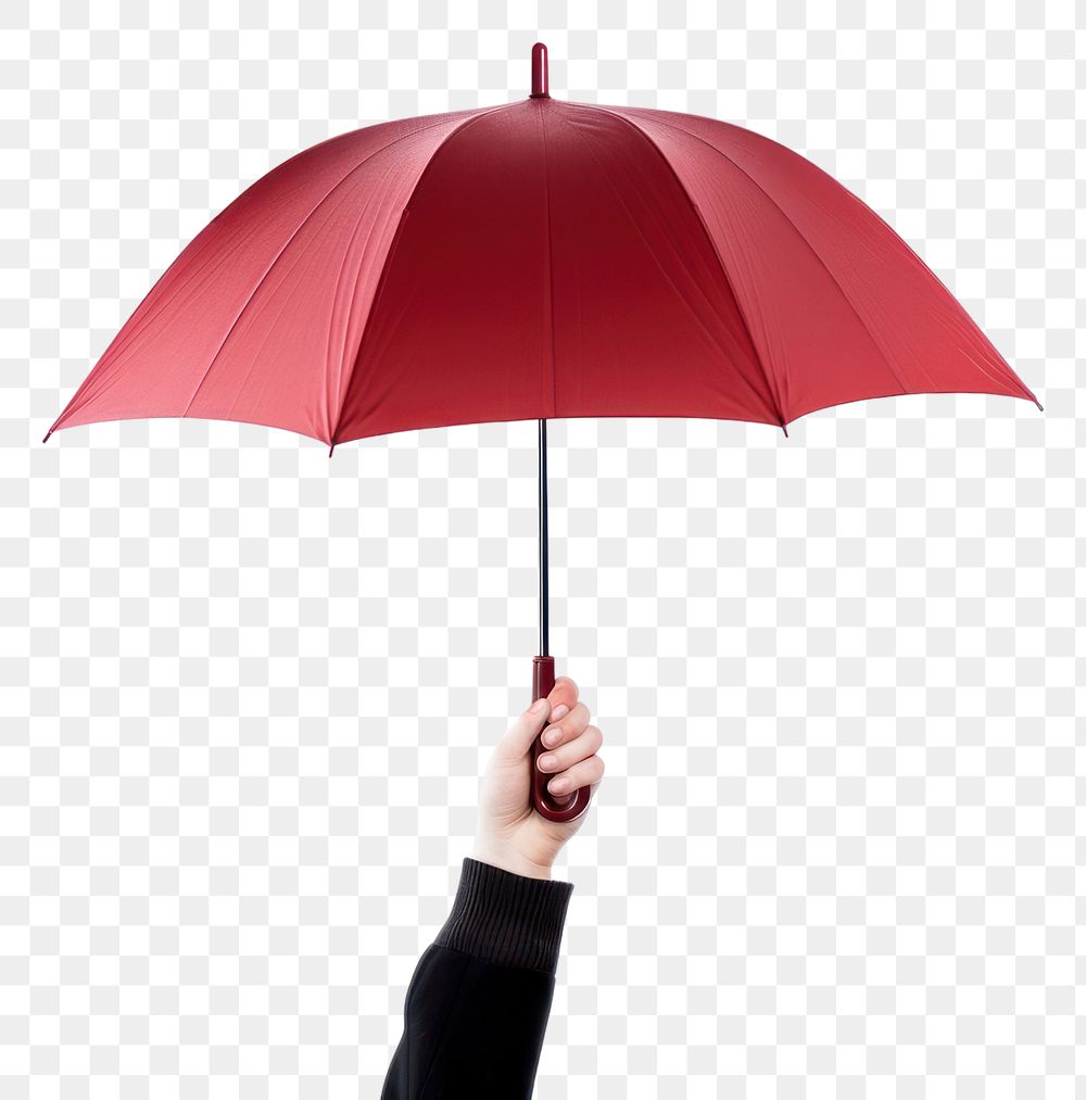 PNG Umbrella hand transparent background protection. AI generated Image by rawpixel.