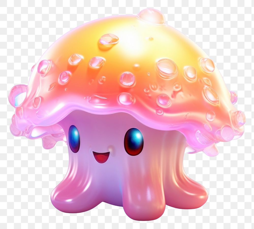 PNG Mushroom monster jellyfish invertebrate octopus. AI generated Image by rawpixel.