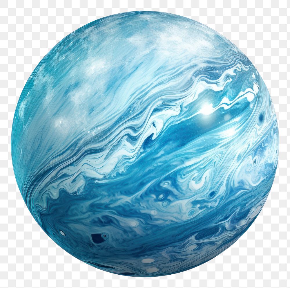 PNG Neptune astronomy sphere space. AI generated Image by rawpixel.