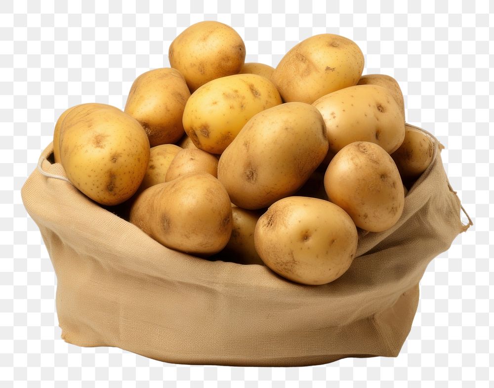 PNG Potatoes busket vegetable plant food. 