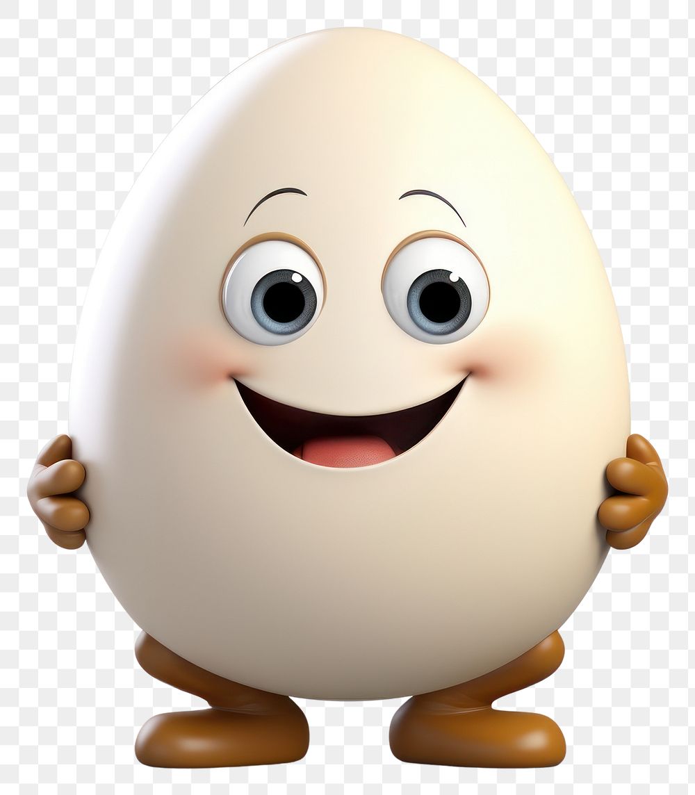 PNG Cute humpty dumpty egg anthropomorphic. 