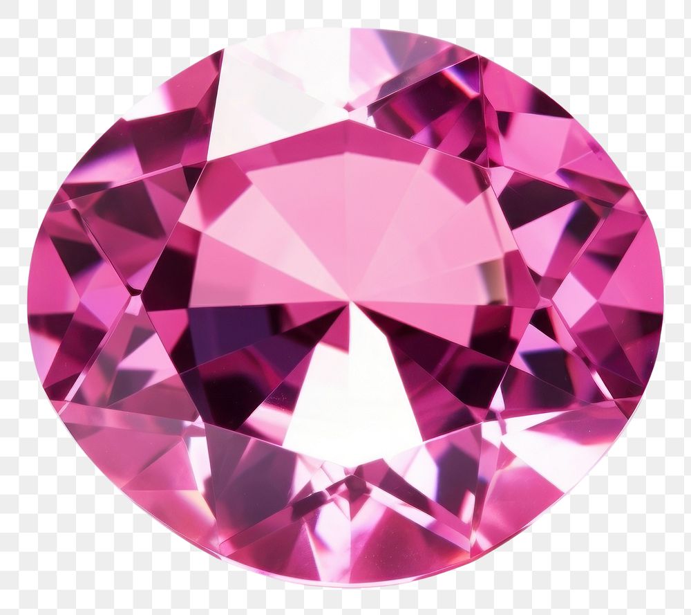 PNG Pink gem amethyst gemstone jewelry. AI generated Image by rawpixel.