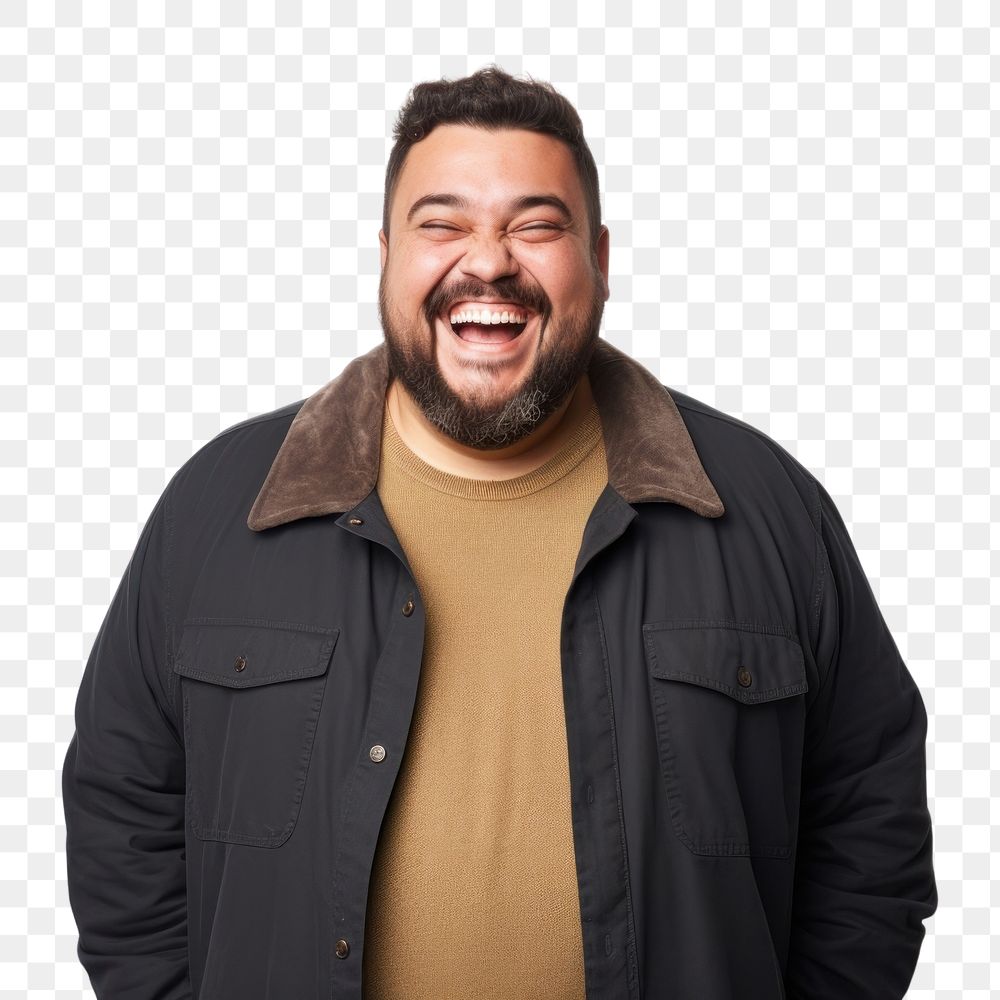 PNG Man smiling laughing portrait smile. AI generated Image by rawpixel.