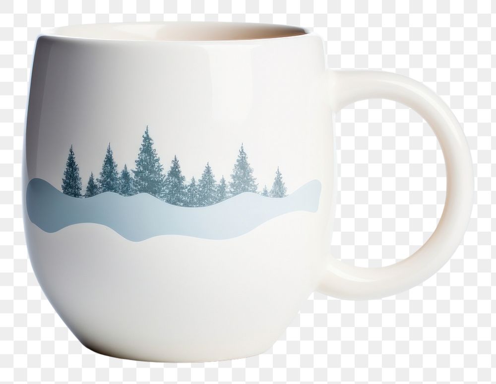 PNG A warm drink mug porcelain cup white background. AI generated Image by rawpixel.