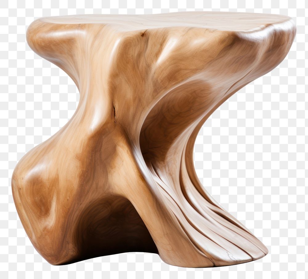 PNG  Freeform side table furniture wood 