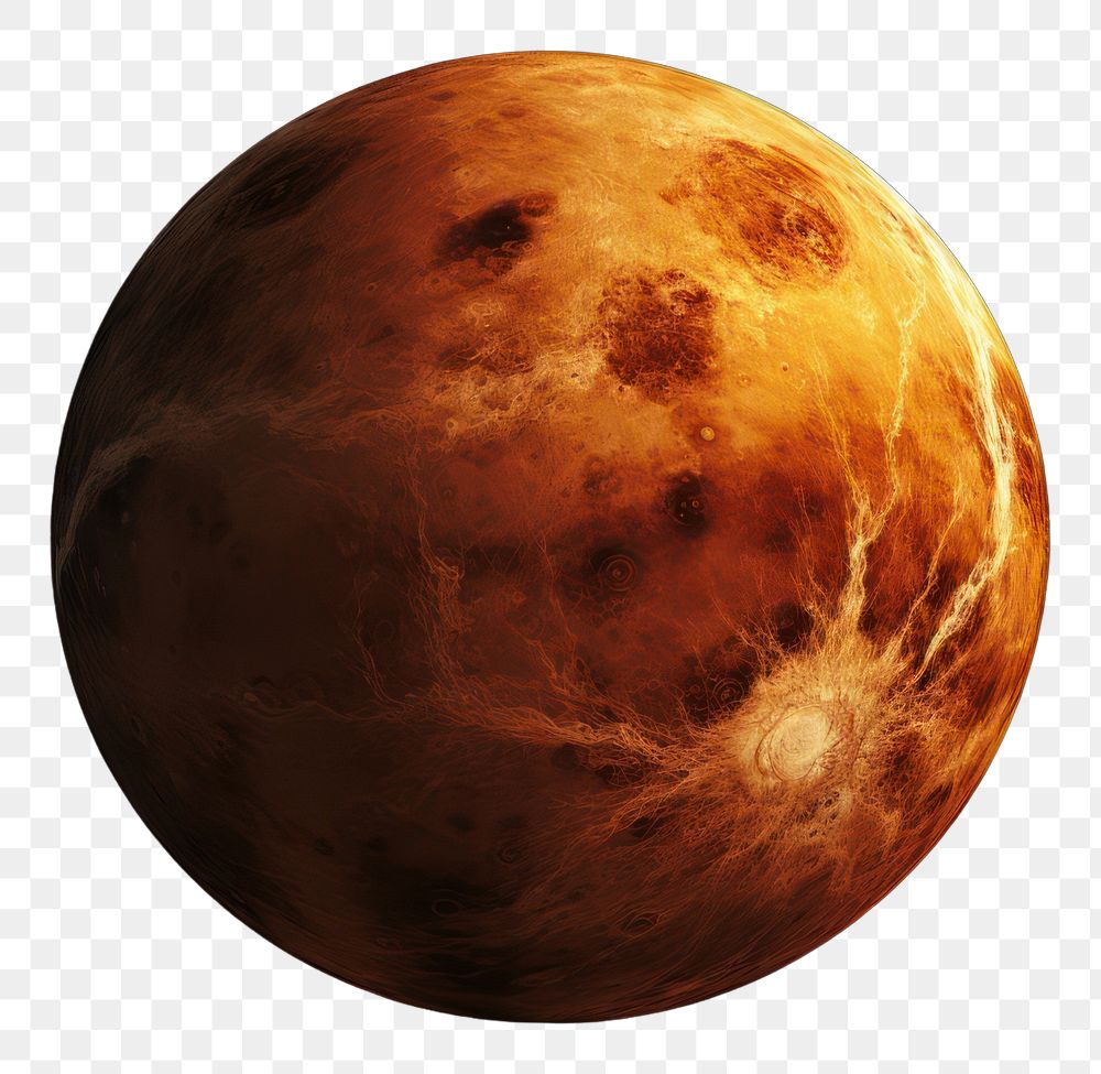 PNG Venus planet astronomy outdoors nature. AI generated Image by rawpixel.