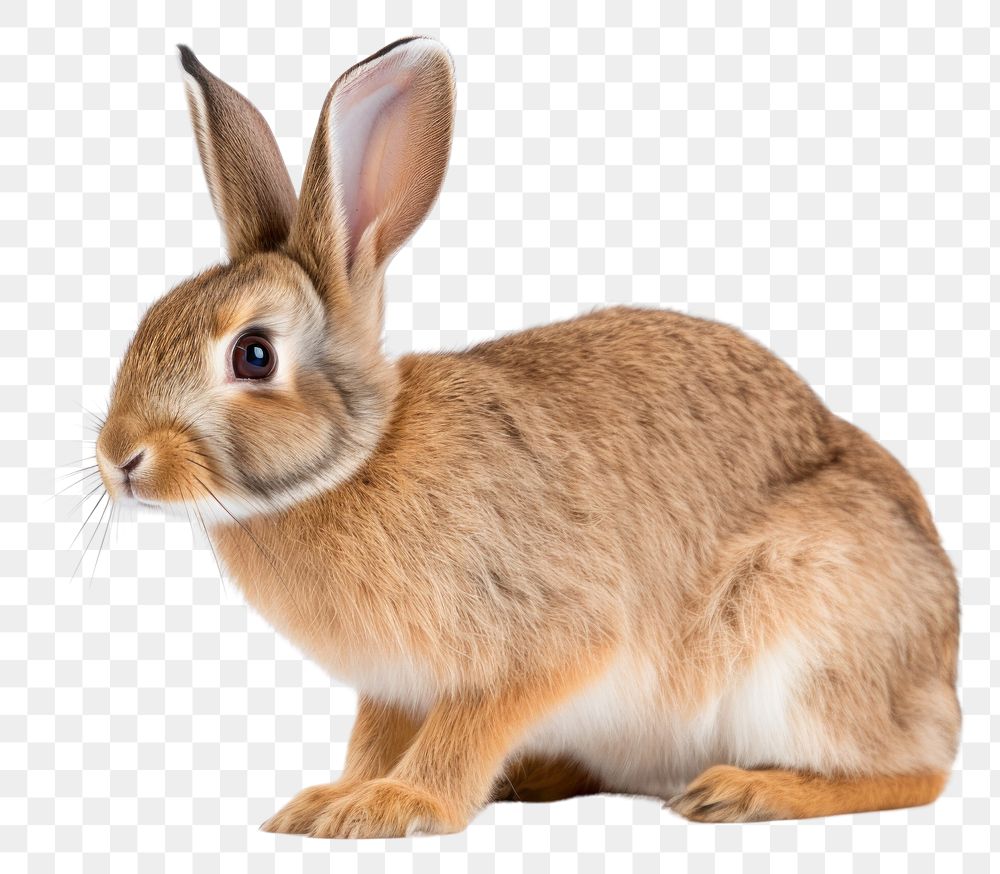 PNG Wild rabbit animal mammal rodent. AI generated Image by rawpixel.