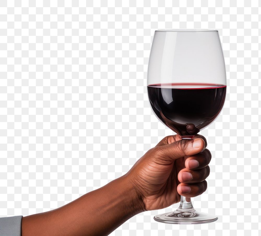 PNG Male hand glass wine holding. AI generated Image by rawpixel.