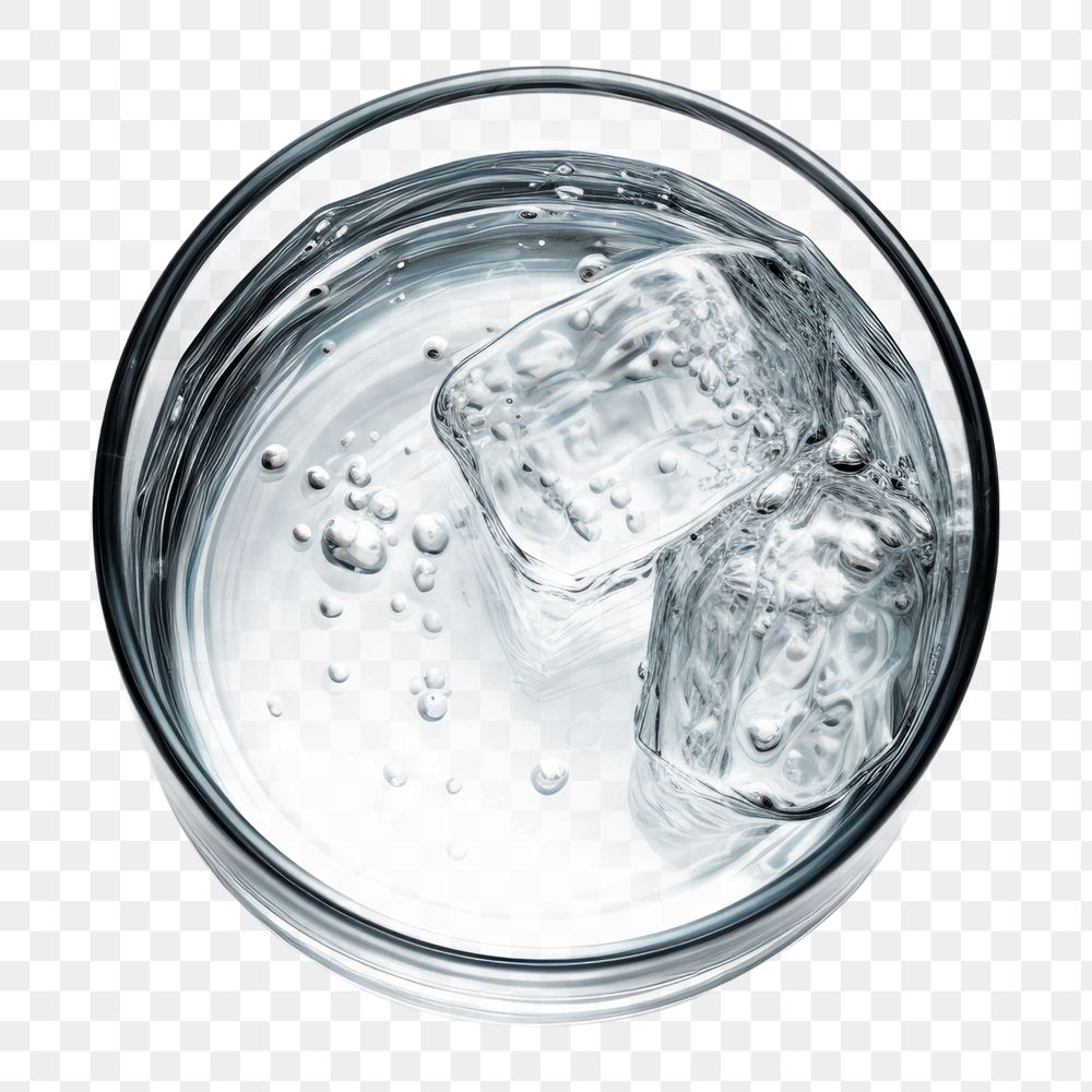 PNG  Glass ice  transparent. AI generated Image by rawpixel.