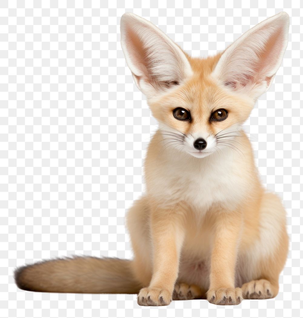 PNG Fennec Fox fox wildlife animal. AI generated Image by rawpixel.