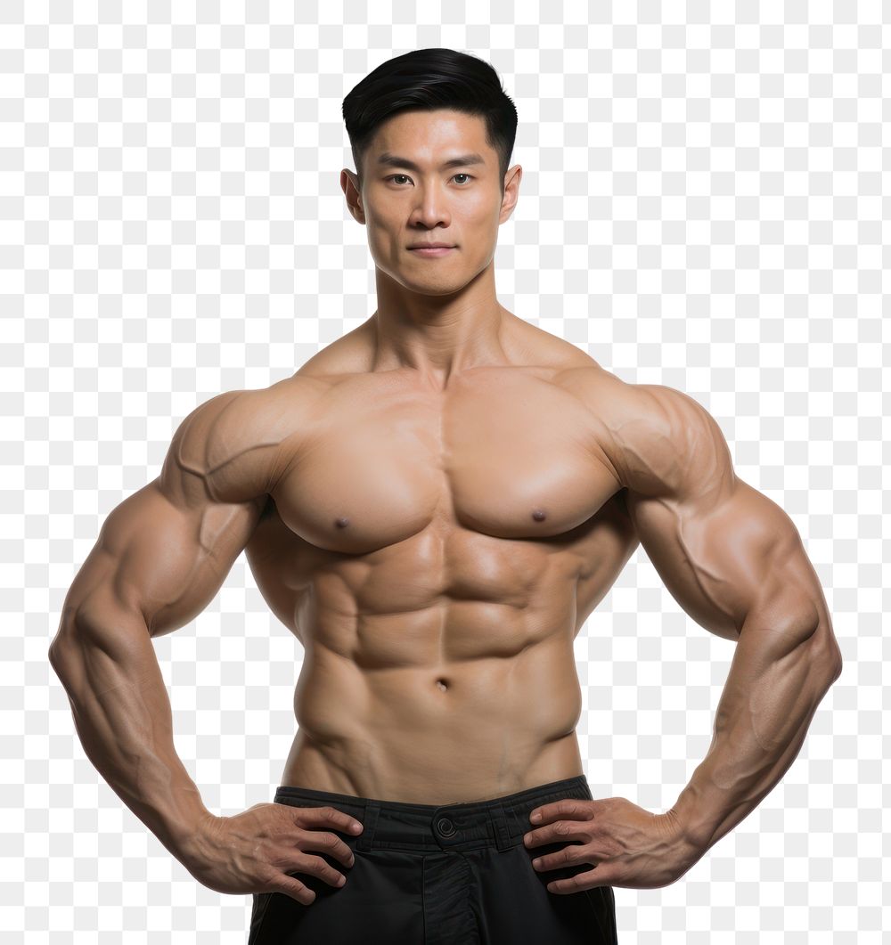 PNG  Bicep sports adult man. AI generated Image by rawpixel.