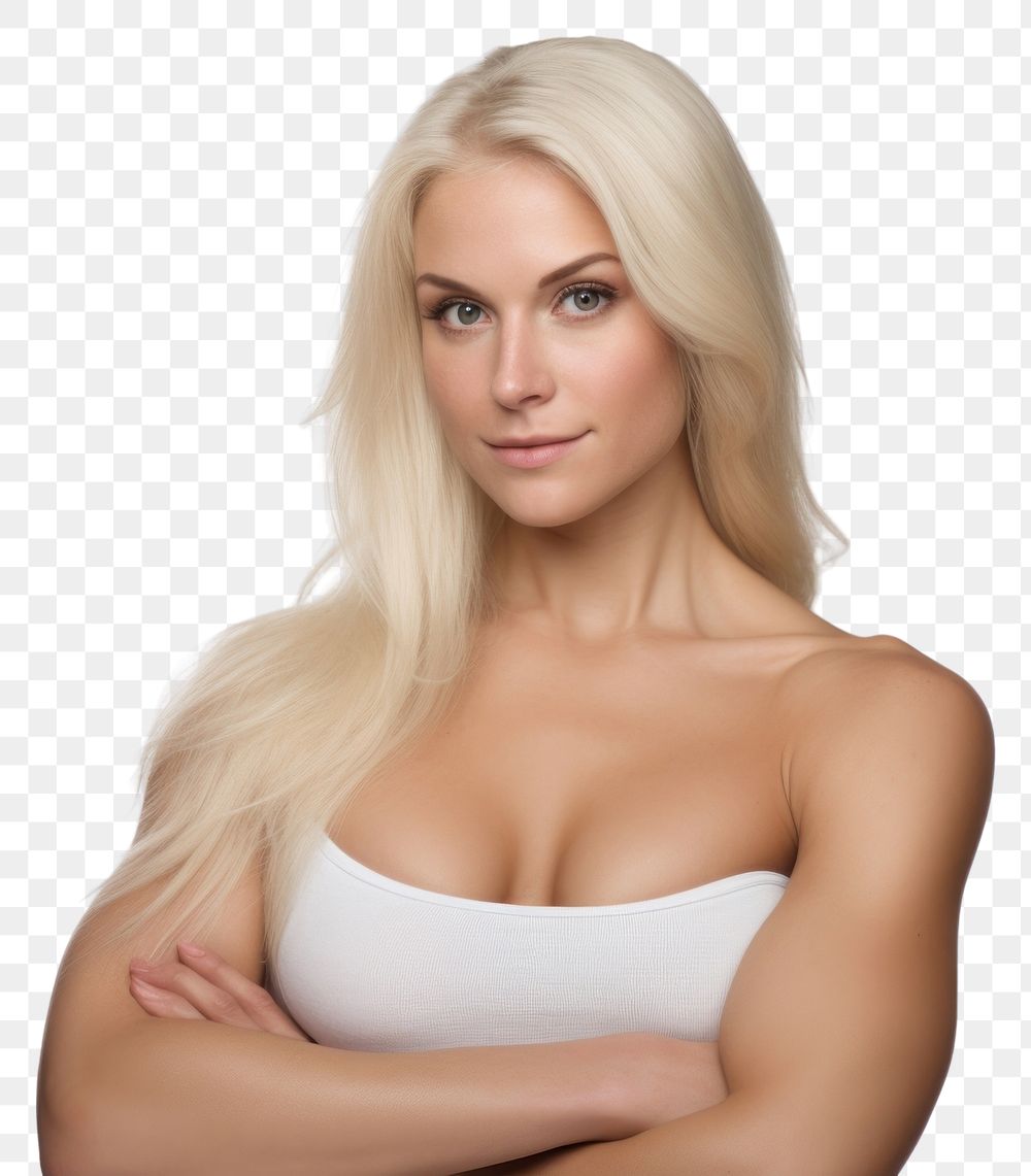 PNG  Bicep lingerie portrait female. AI generated Image by rawpixel.