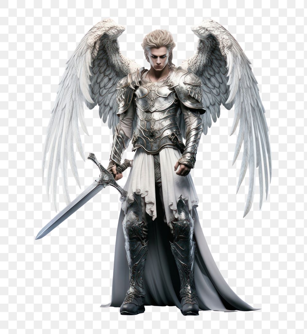 PNG Angel fantasy costume sword