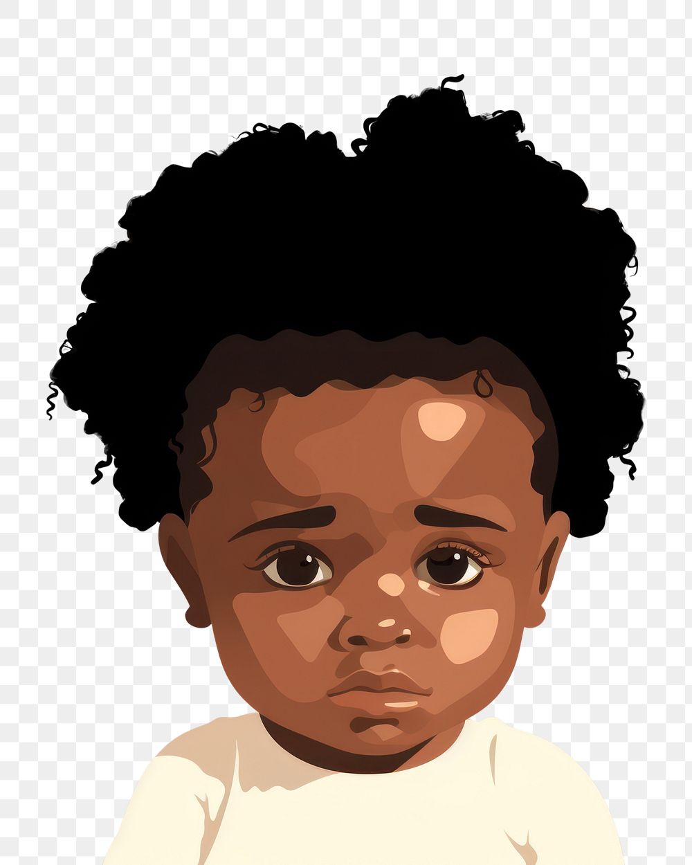 PNG African american baby portrait | Free PNG - rawpixel