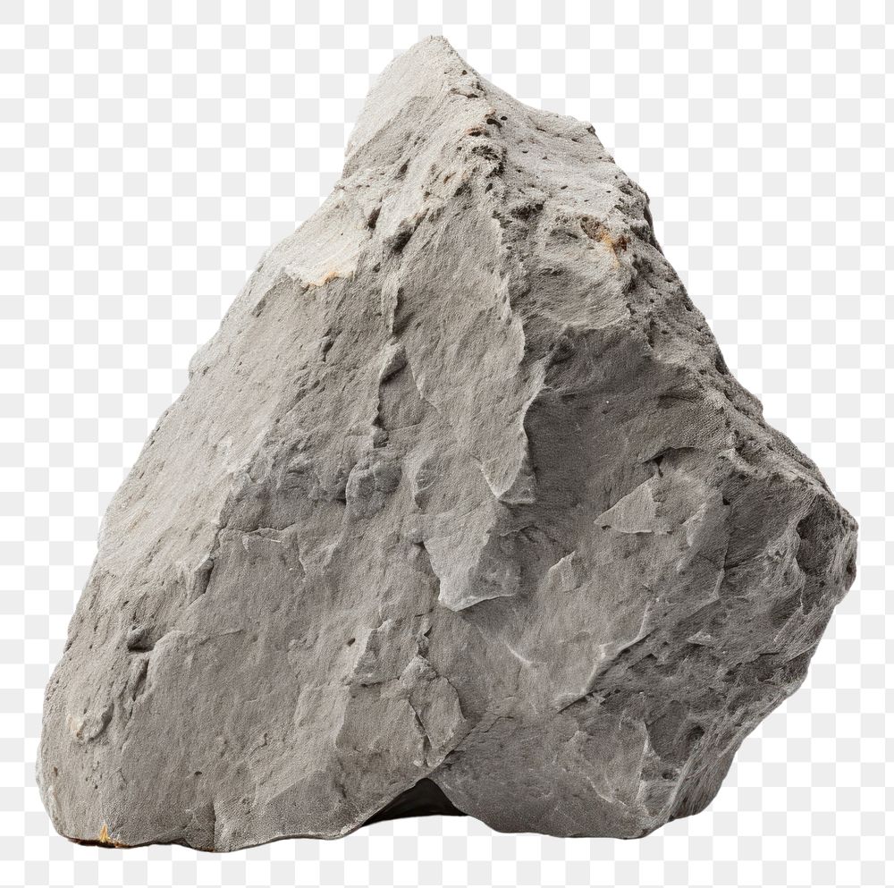PNG Rock mineral white background simplicity. AI generated Image by rawpixel.