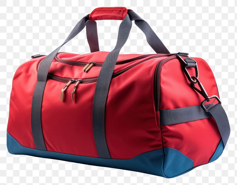 PNG Duffel Bag bag luggage handbag. AI generated Image by rawpixel.