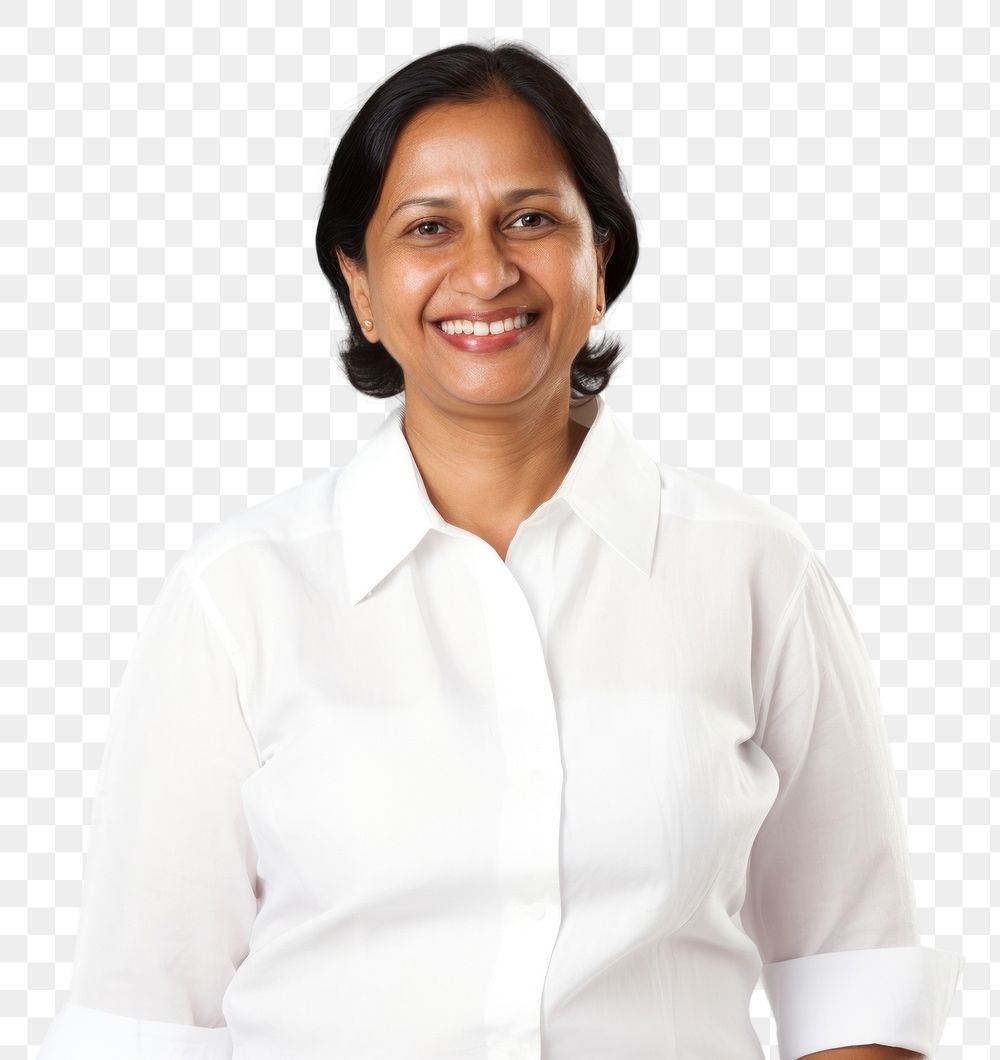 PNG Middle age indian women smiling adult smile. AI generated Image by rawpixel.