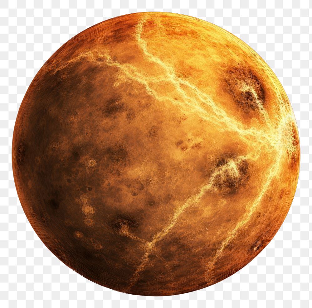 PNG Venus planet space astronomy. AI generated Image by rawpixel.