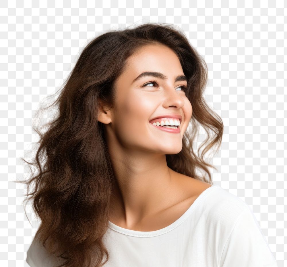 PNG Big smile laughing portrait looking. AI generated Image by rawpixel.