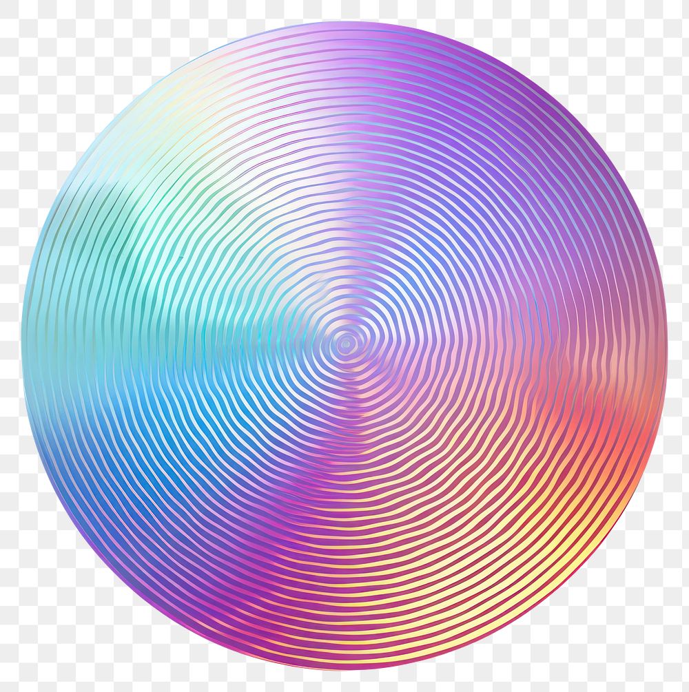 PNG Gradient holographic backgrounds circle spiral. AI generated Image by rawpixel.