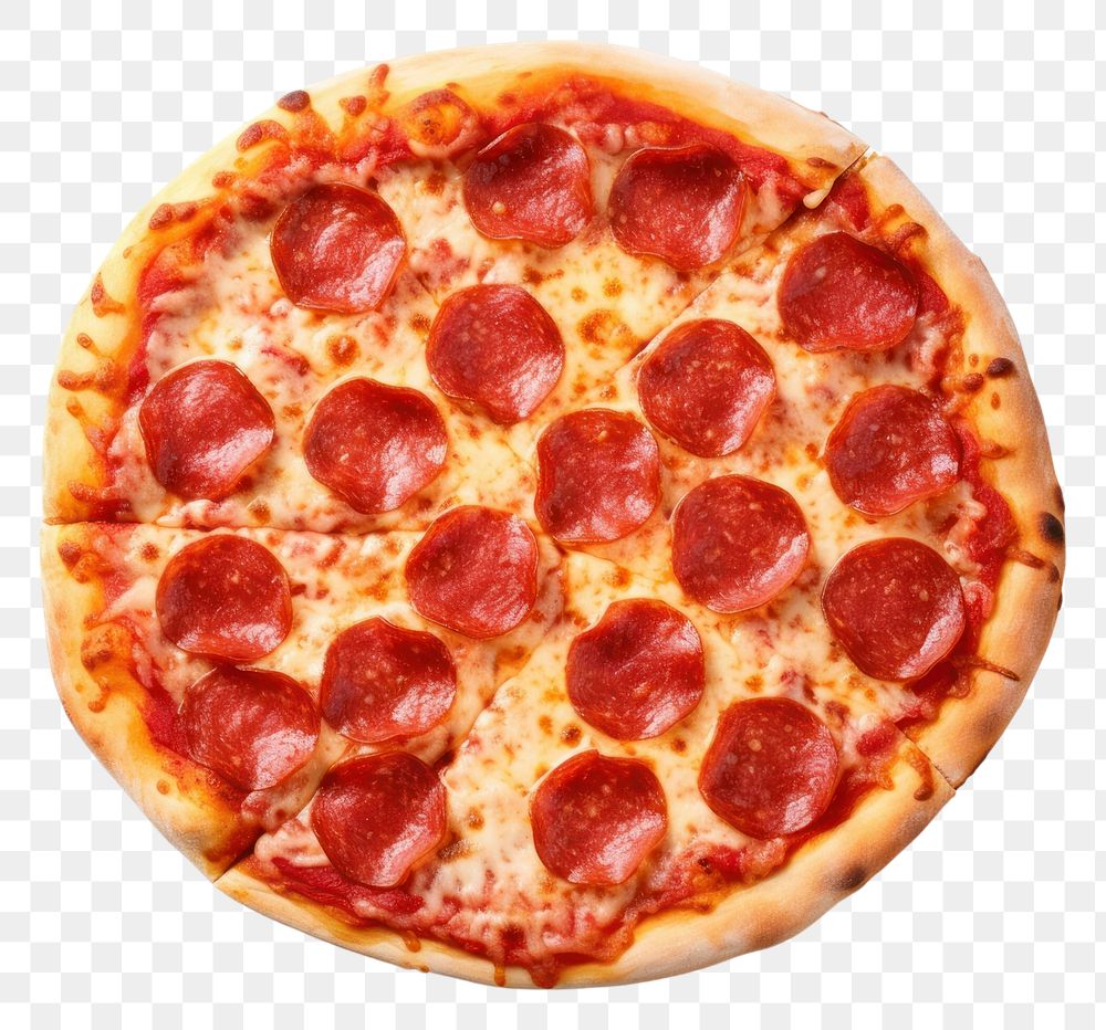 PNG Pepperoni Pizza pizza pepperoni food. AI generated Image by rawpixel.