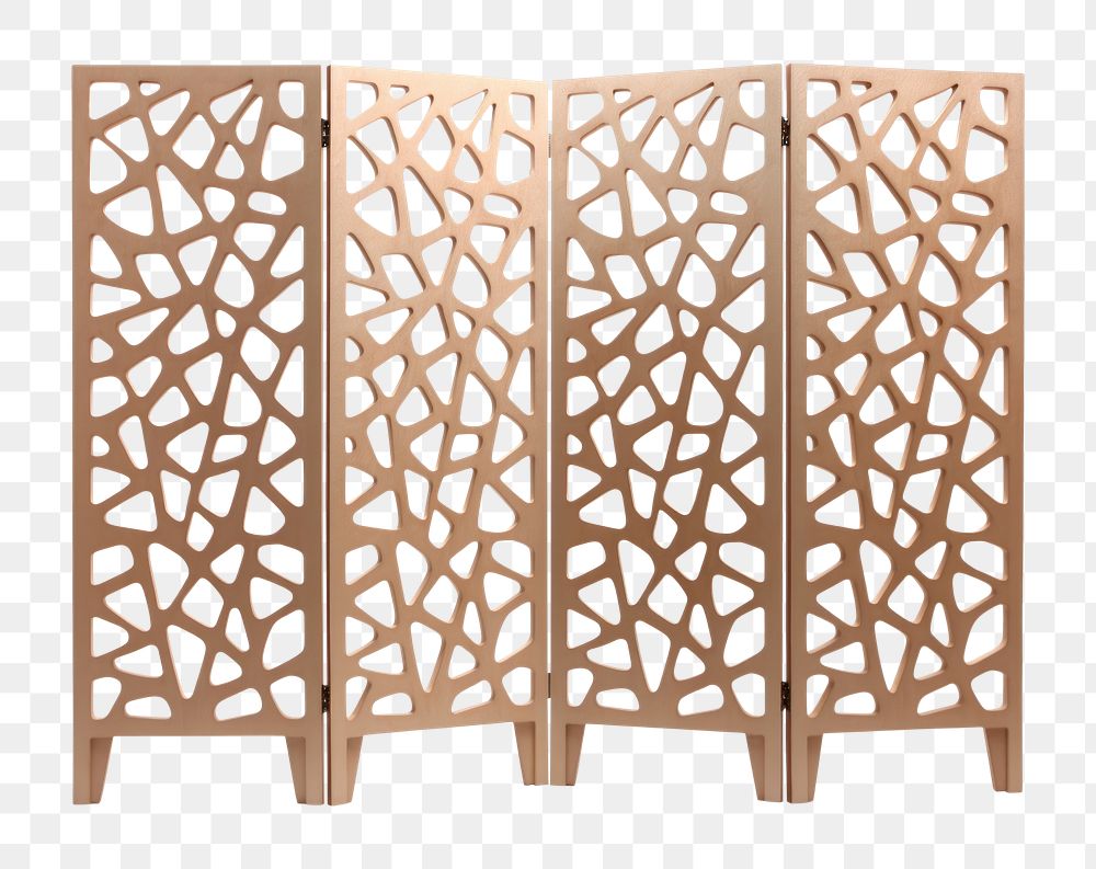 PNG  Modern Room divider wood  architecture. AI generated Image by rawpixel.