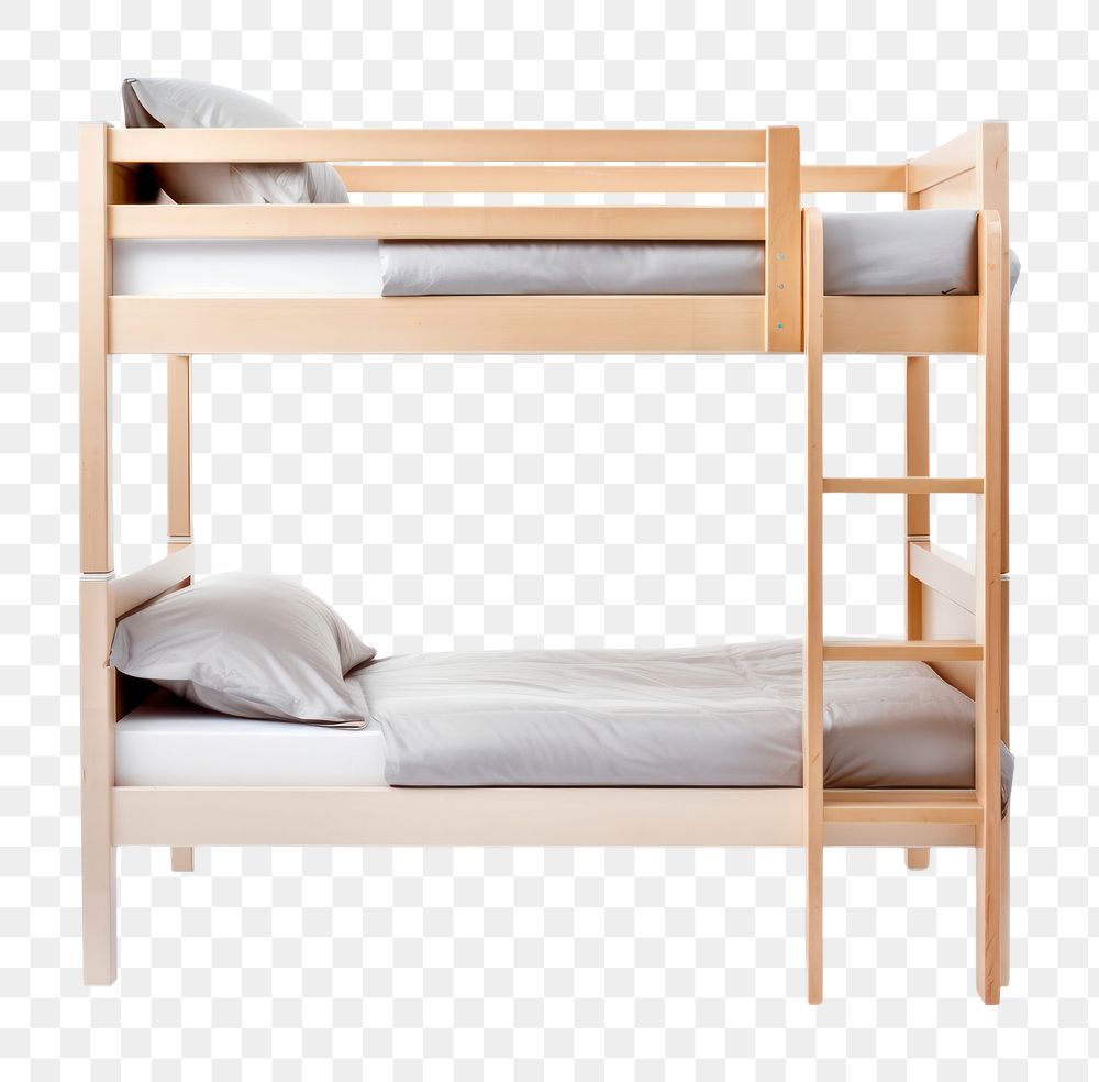 PNG  Modern bunk bed furniture  architecture. AI generated Image by rawpixel.