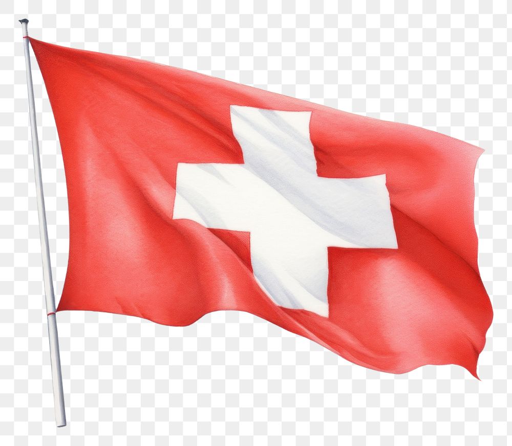 PNG Switzerland flag red switzerland flag patriotism. AI generated Image by rawpixel.