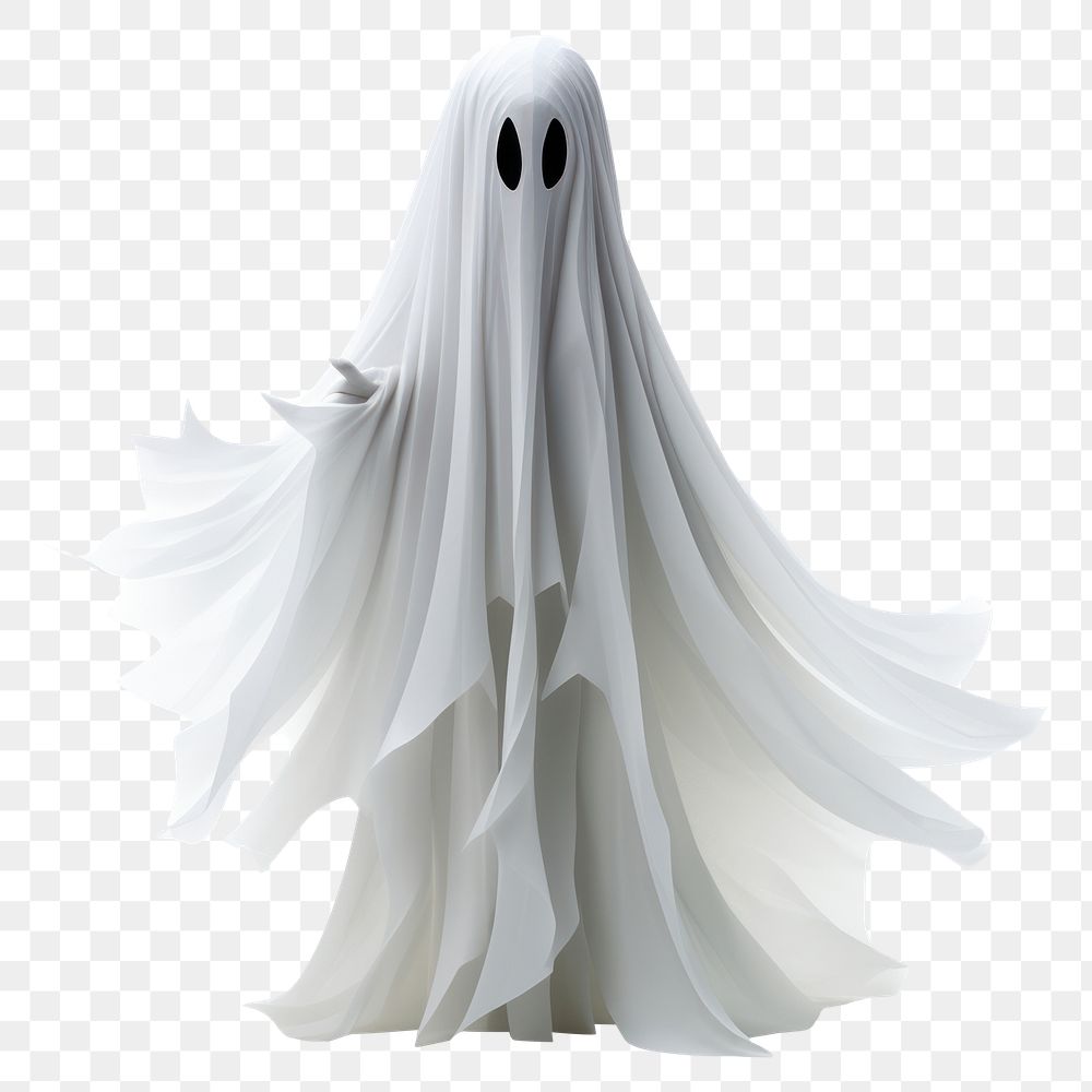 PNG Ghost white paper white background. AI generated Image by rawpixel.