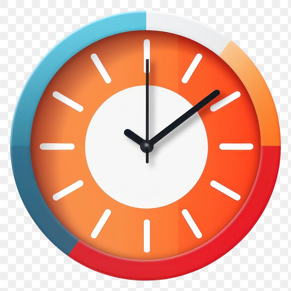 PNG Clock white background accuracy deadline. AI generated Image by rawpixel.