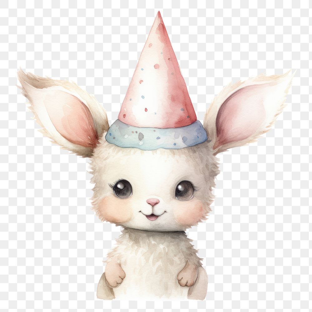 PNG Cute lamb party hat representation. AI generated Image by rawpixel.