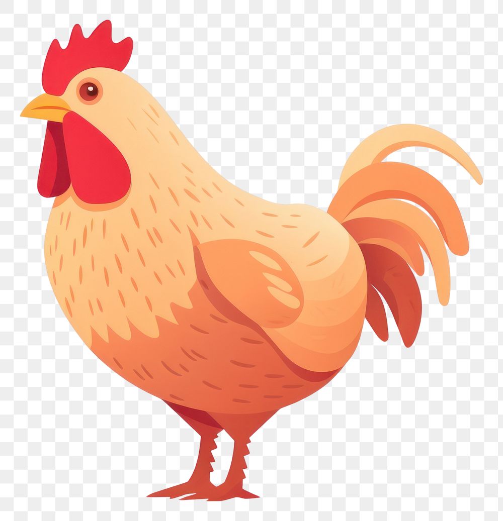 PNG Chickern chicken poultry animal. AI generated Image by rawpixel.