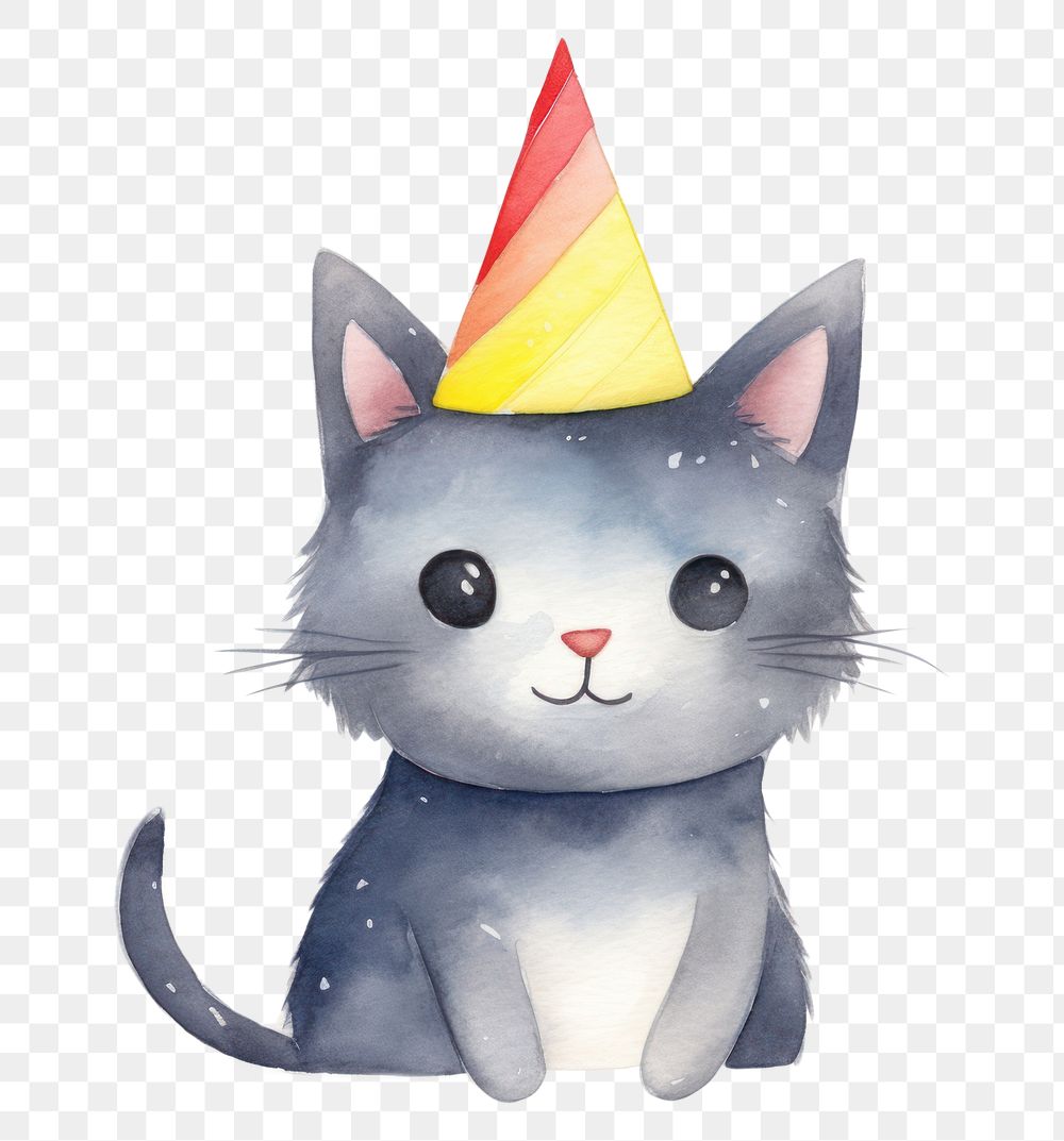 PNG Cat mammal animal party. AI generated Image by rawpixel.