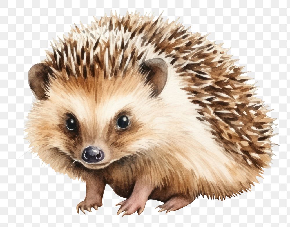 PNG Hedgehog porcupine animal mammal. 