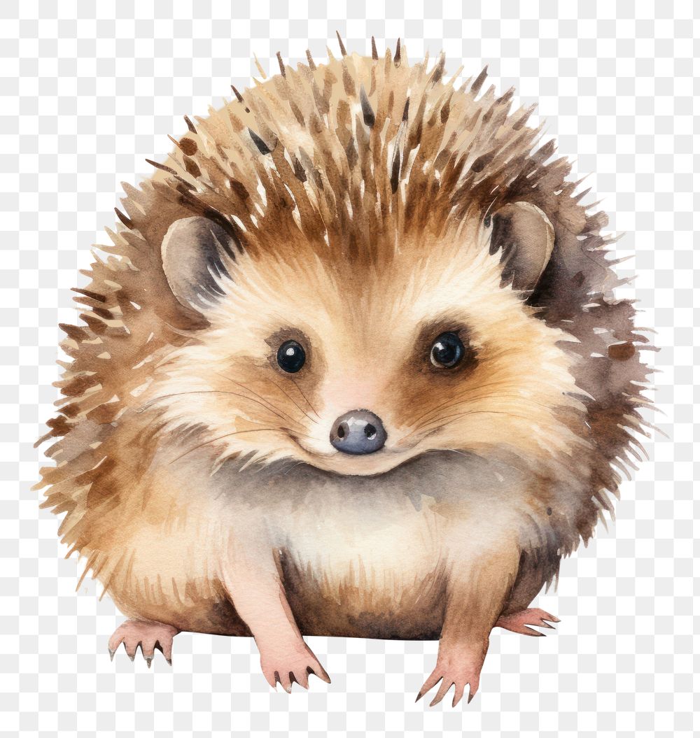 PNG Hedgehog porcupine animal mammal. 