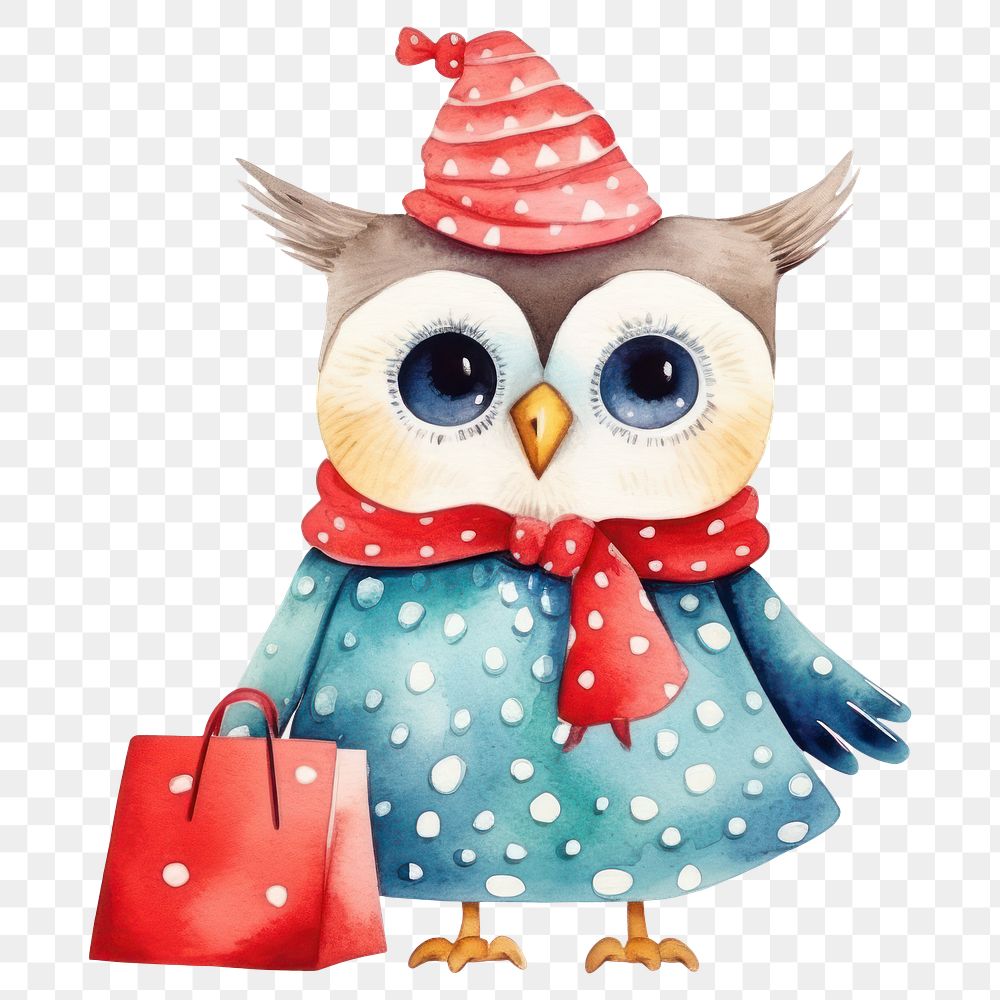 PNG Owl bag representation celebration