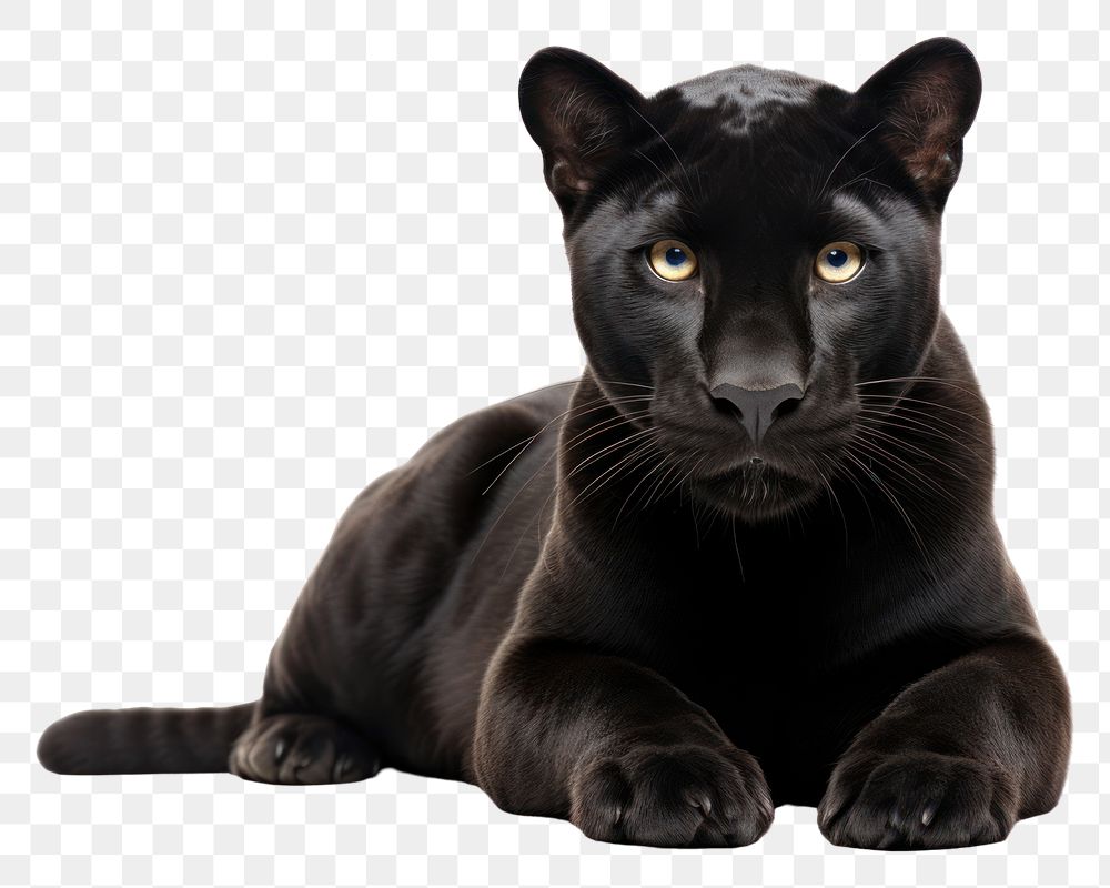 PNG Panther wildlife animal mammal. AI generated Image by rawpixel.