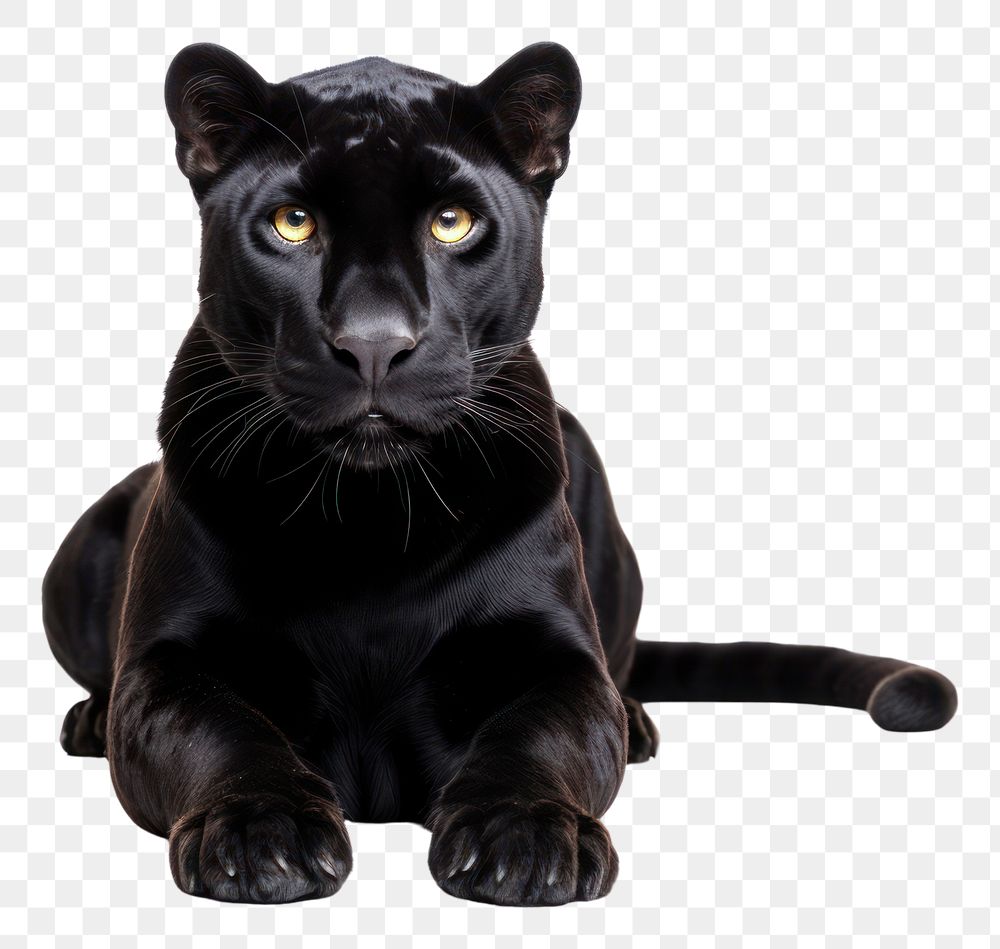 PNG Panther wildlife animal mammal. AI generated Image by rawpixel.