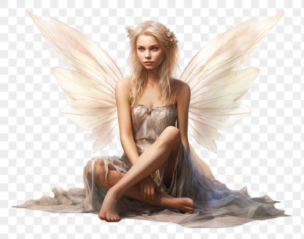 PNG Fairy fashion angel adult. AI generated Image by rawpixel.