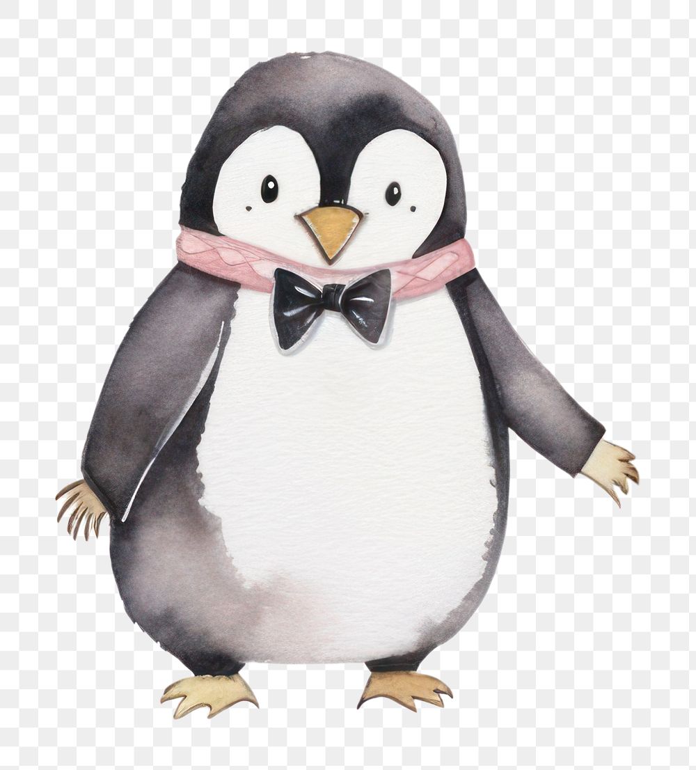 PNG Cute bear wedding penguin cartoon animal. AI generated Image by rawpixel.