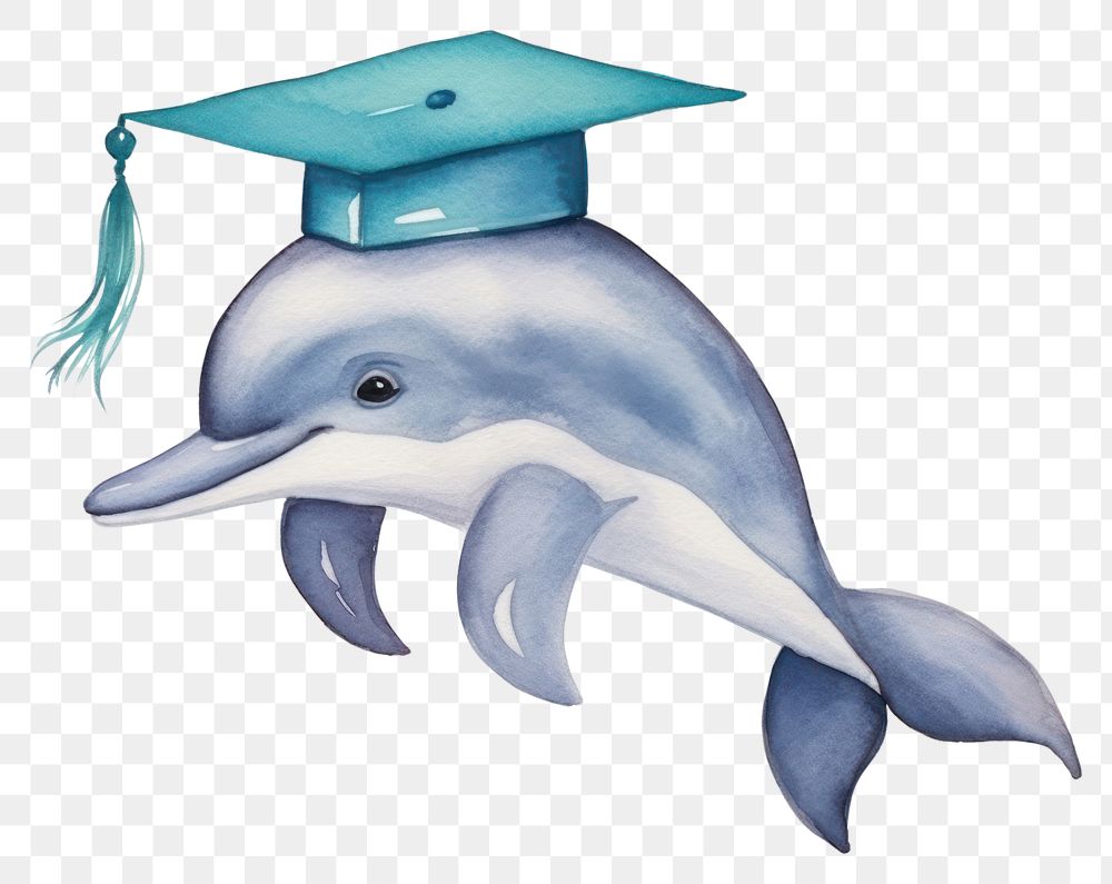 PNG Dolphin student animal cartoon mammal. 