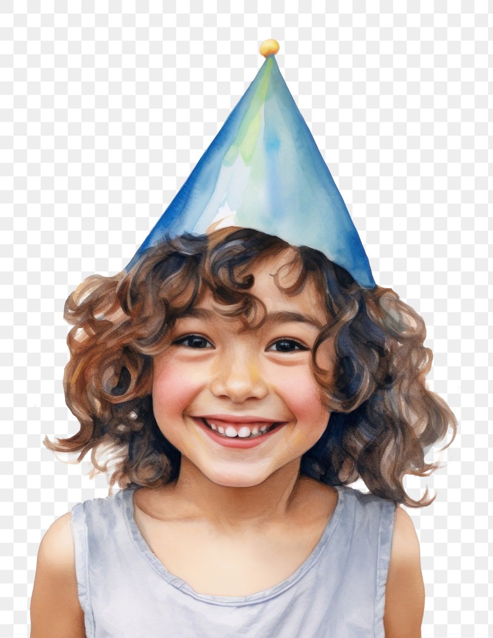 PNG Birthday portrait child party. AI generated Image by rawpixel.