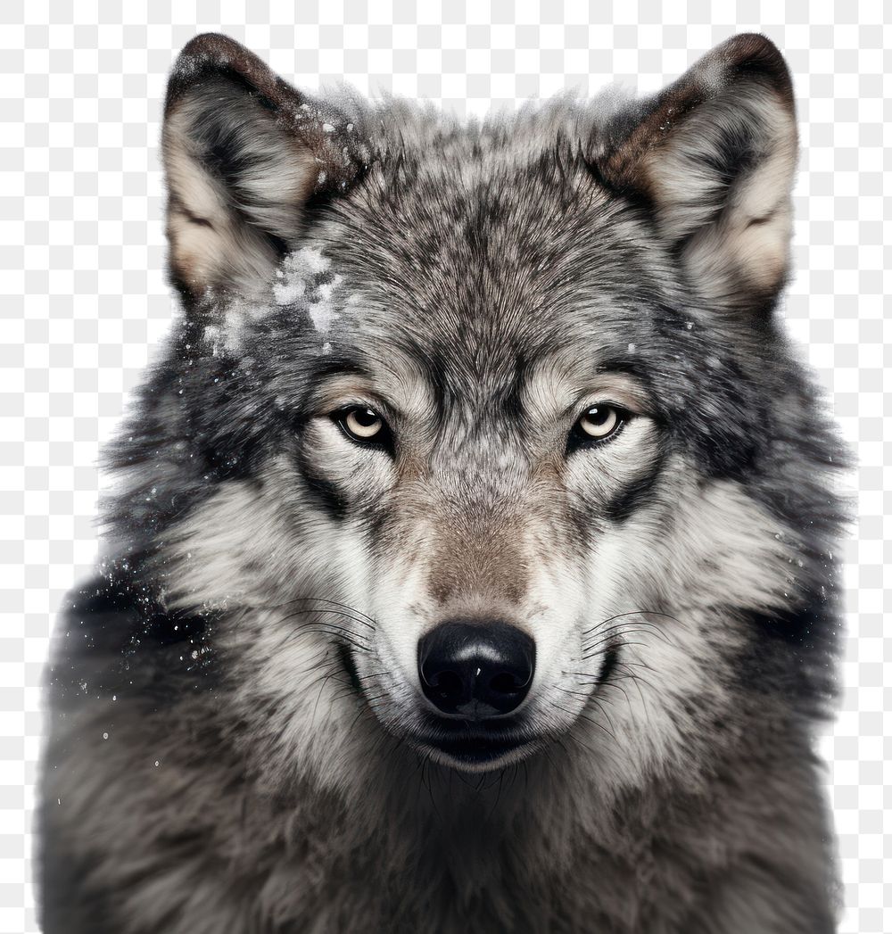 PNG  Wolf wolf animal mammal. AI generated Image by rawpixel.
