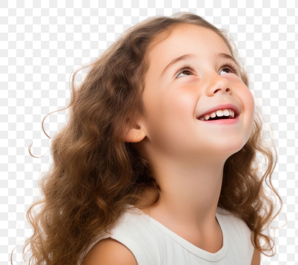PNG  Girl child laughing looking smile. AI generated Image by rawpixel.
