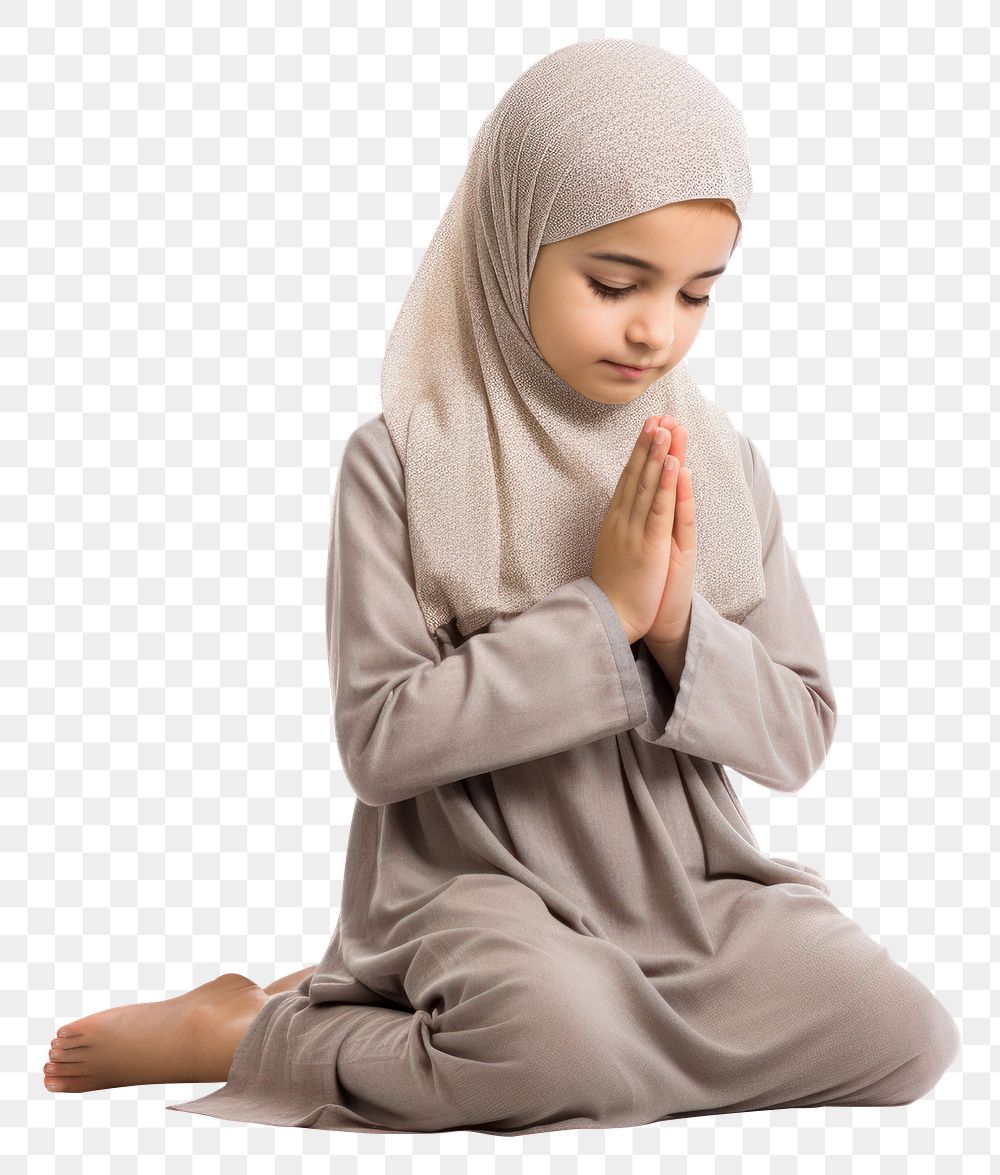 PNG Praying sitting adult transparent background. AI generated Image by rawpixel.