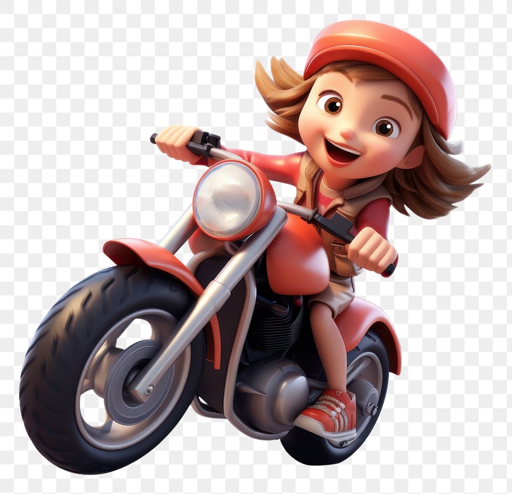 PNG Riding sweet motorcycle vehicle wheel cute. AI generated Image by rawpixel.