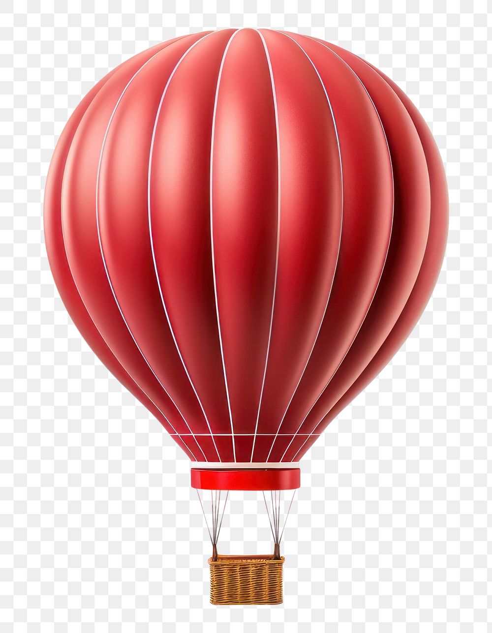 PNG Hot air balloon aircraft white background transportation. AI generated Image by rawpixel.